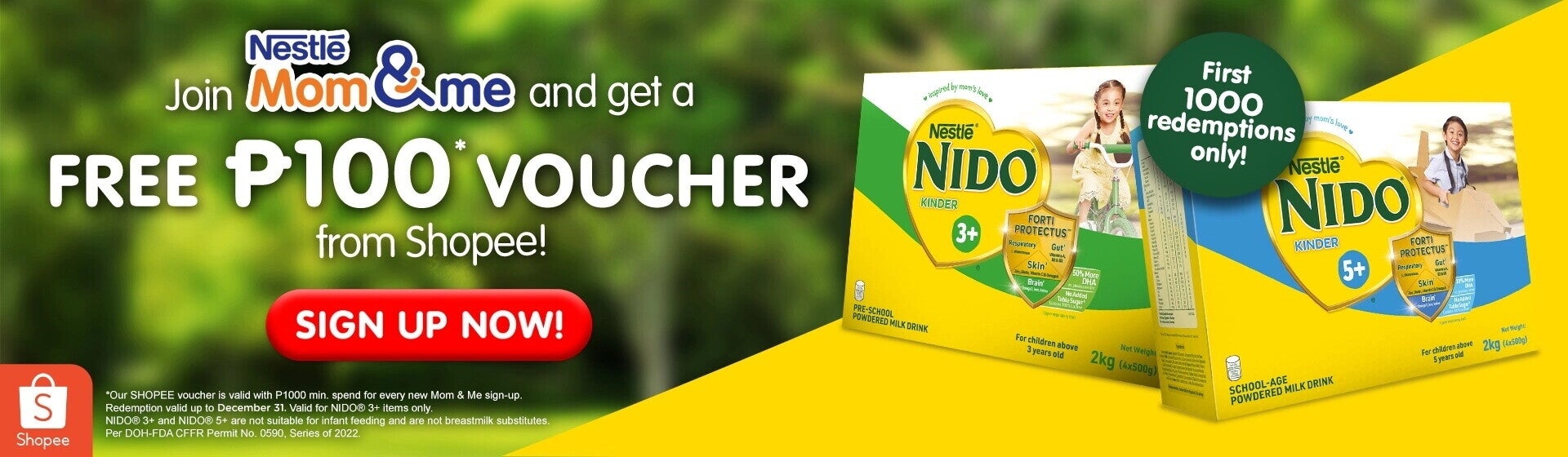 NIDO 3+ - Shopee Promo Mechanics | parenTeam